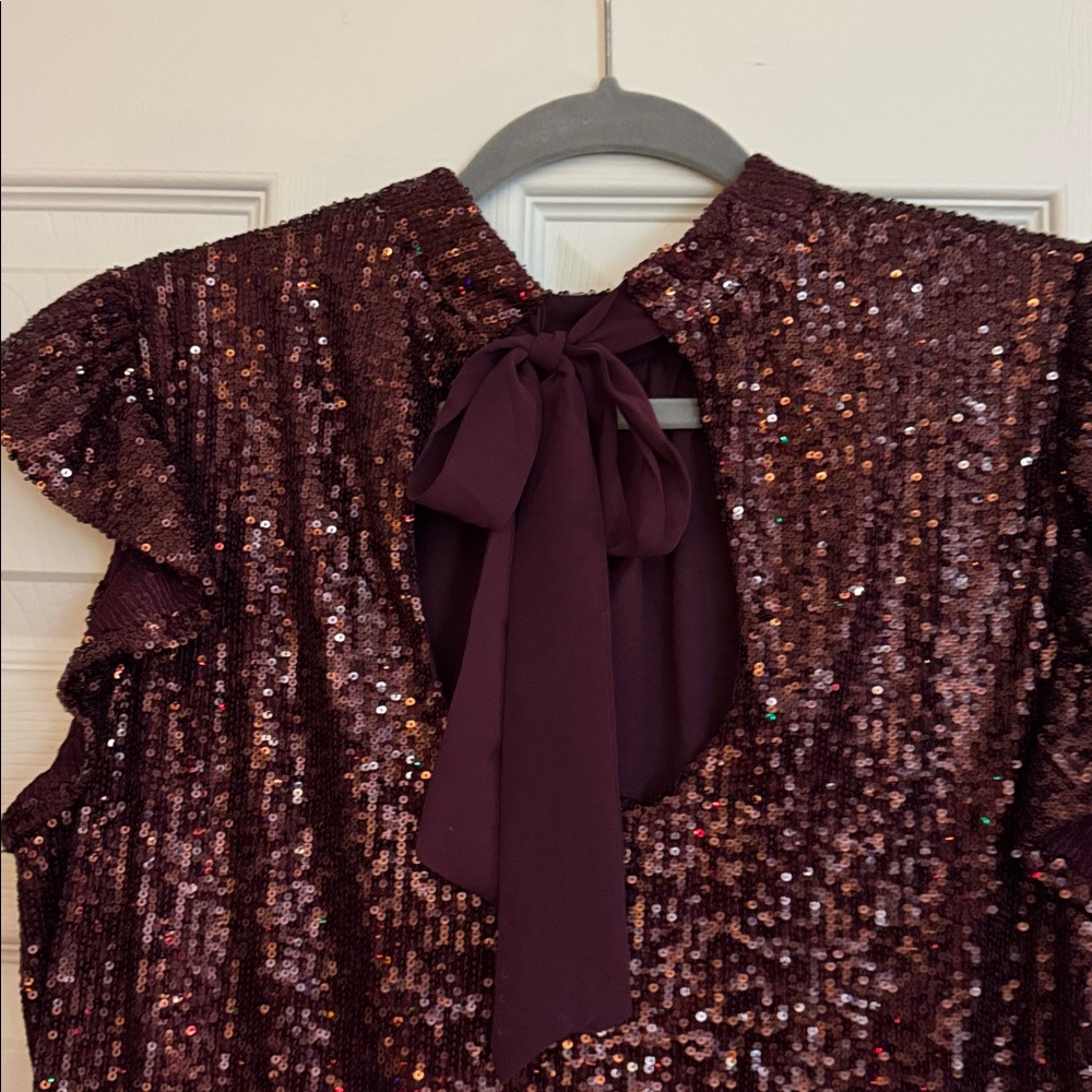 DR2 sequin top size large - Picture 4 of 5